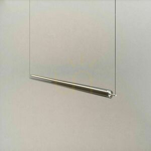 s.luce Ranya 190243 LED-pendellampa, guldfärgad, rökfärgat glas, 160 cm, med fjärrkontroll small 9