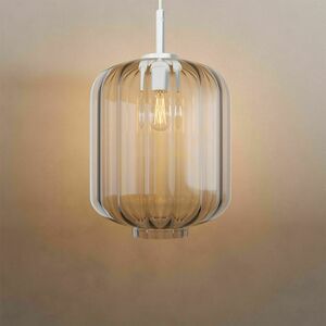 Ljuskrona s.luce Velo glas och metall brun 20 cm E27 500 cm 14 Ljuskrona s.luce Velo glas och metall brun 20 cm E27 500 cm small 14