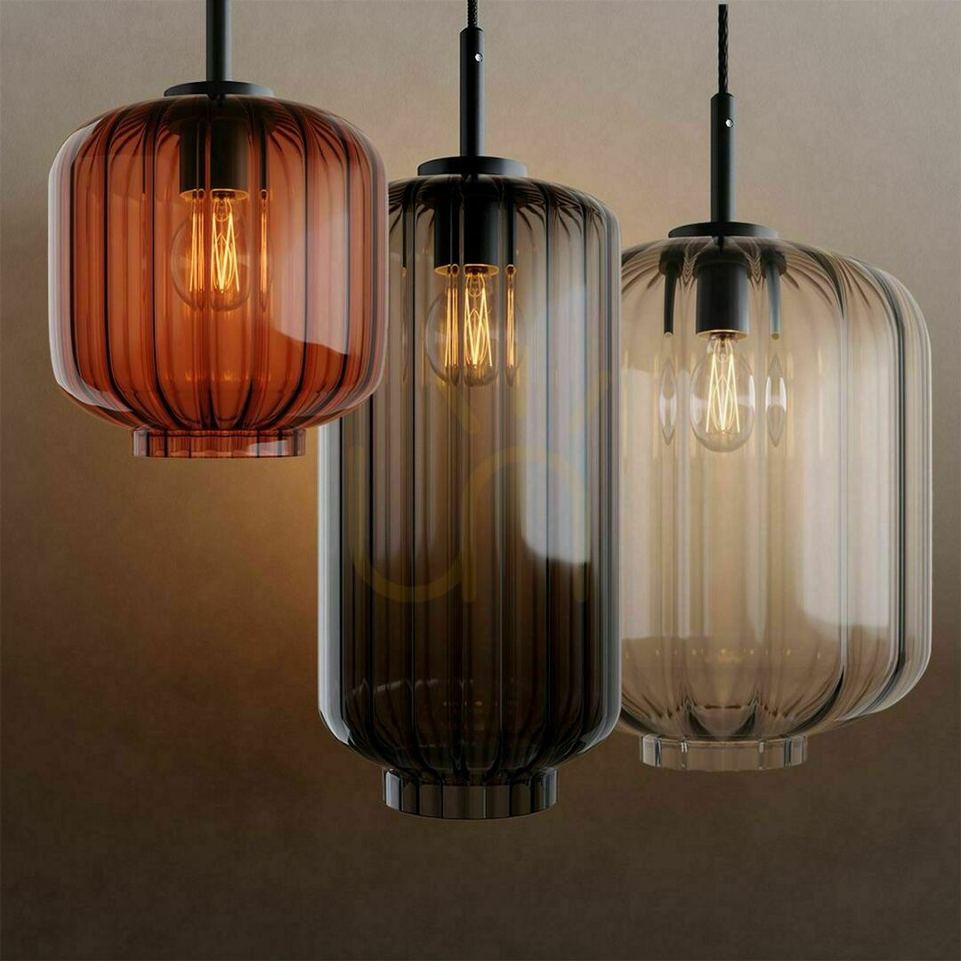 Kontrollera Ljuskrona s.luce Velo glas och metall brun 20 cm E27 500 cm Ljuskrona s.luce Velo glas och metall brun 20 cm E27 500 cm