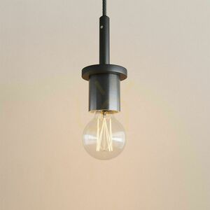 s.luce Velo glaspendellampa transparent 25 cm E27 modern small 3