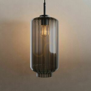 s.luce Velo glaspendellampa transparent 25 cm E27 modern small 5