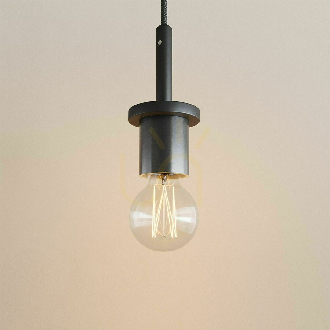 Display Ljuskrona s.luce Velo glaspendel rökig, 1 ljuspunkt, E27, 18 cm Ljuskrona s.luce Velo glaspendel rökig, 1 ljuspunkt, E27, 18 cm