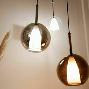 Ljuskrona s.luce Belluna 8-ljus Rökig 24 cm minimalism 14 Ljuskrona s.luce Belluna 8-ljus Rökig 24 cm minimalism small 14