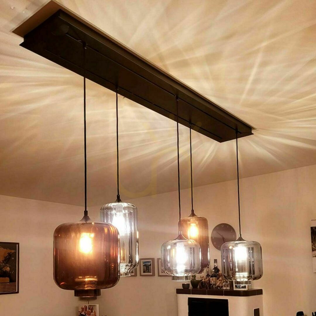 Utsikt Ljuskrona s.luce Velo svart glas metall 12-armad Ø18 cm Ljuskrona s.luce Velo svart glas metall 12-armad Ø18 cm
