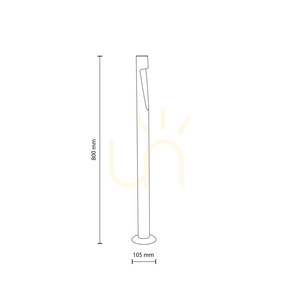 Sena L trädgårdslampa IP65 small 9