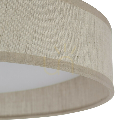 Kontrollera TK-Lighting DEMI LEN 11856 LED-plafond, beige, Ø30 cm, CCT