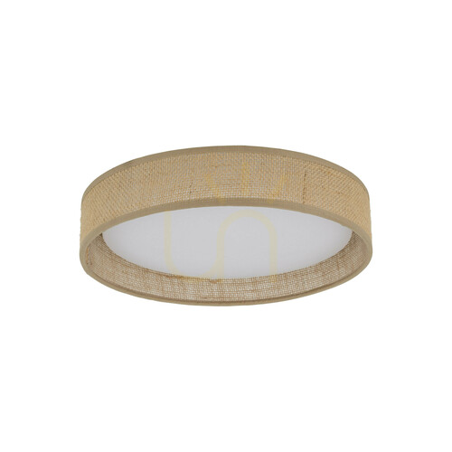 Kontrollera TK-Lighting DEMI JUTA LED-taklampa, 30 cm, beige