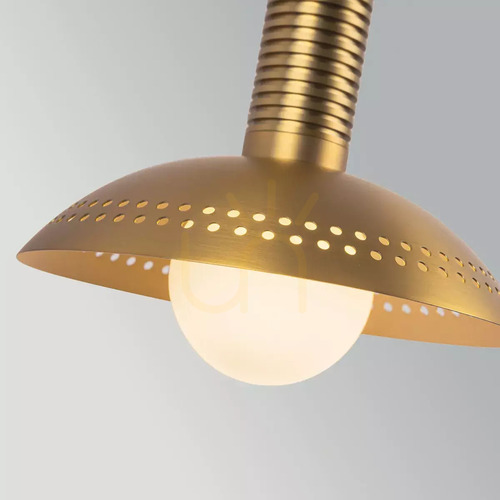 Kontrollera Arden LED-vägglampa – 1 ljuskälla – borstat guld från Elstead