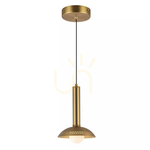 Arden liten LED-pendellampa - Borstat guld Elstead small 0