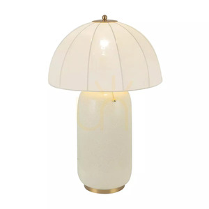 Crosby bordslampa – 1 ljuskälla – borstat guld från Elstead small 2