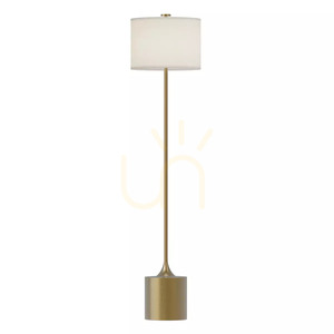 Issa golvlampa – 1 ljuskälla – borstat guld Elstead small 0