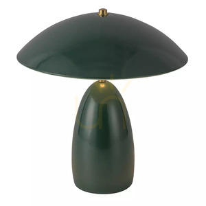 Poppy Medium LED-bordslampa – mörkgrön från Elstead small 1