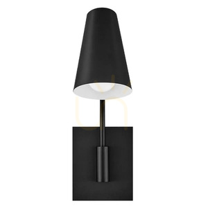 Bray vägglampa – 1 ljuskälla – svart, Elstead small 2
