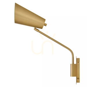 Vägglampa Bray - 1 ljuskälla - lackerad mässing Elstead small 2