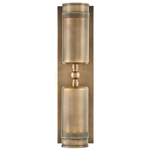 Pratt väggspot upp/ned – 2 ljuskällor – Heritage Brass Elstead small 3