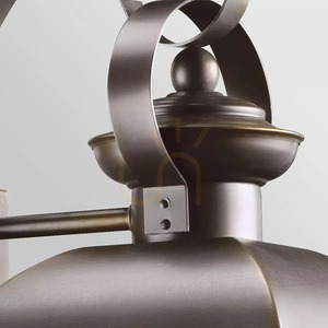 Mount Vernon stor vägglampa – 1 ljuskälla – Olde Bronze Elstead small 1