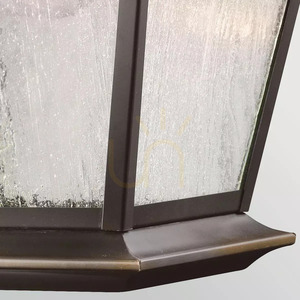 Mount Vernon stor vägglampa – 1 ljuskälla – Olde Bronze Elstead small 3