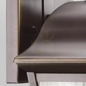 Mount Vernon liten vägglampa – 1 ljuskälla – Olde Bronze Elstead small 4