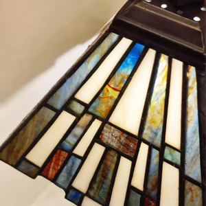 Inglenook liten bordslampa – 1 ljuskälla – mörkbrun, Elstead small 1