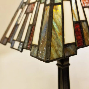 Inglenook liten bordslampa – 1 ljuskälla – mörkbrun, Elstead small 4