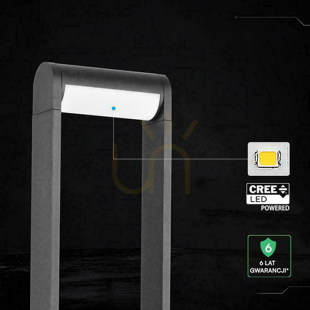 Förhandsvisning 60 cm V-TAC trädgårdsstolpe, 10 W LED med CREE-chip, justerbar, IP65, svart, VT-120011, 3000 K, 1550 lm, 6 års garanti 60 cm V-TAC trädgårdsstolpe, 10 W LED med CREE-chip, justerbar, IP65, svart, VT-120011, 3000 K, 1550 lm, 6 års garanti