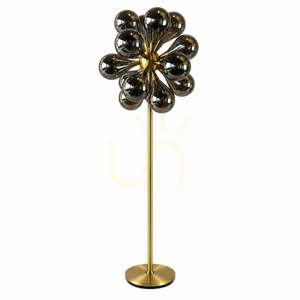 Golvlampa BAZAR BIZAR rökfärgat glas metall 166 cm small 0