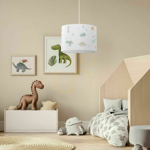 Kontrollera TK-Lighting DINOZAURY 10660 pendellampa, E27, 30 cm