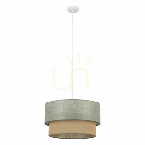 Duo Green Jute taklampa 1 Xe27 450 small 0