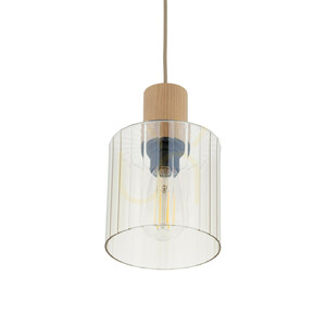 Sierra Wood taklampa 1 Xe27 small 6