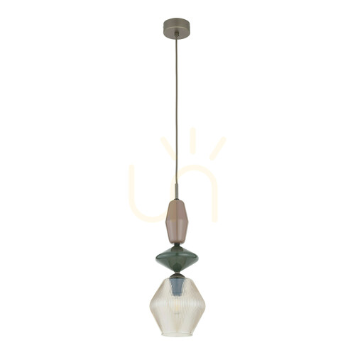 Kontrollera Zen New Brown Fuso Cognac taklampa 1 Xe14