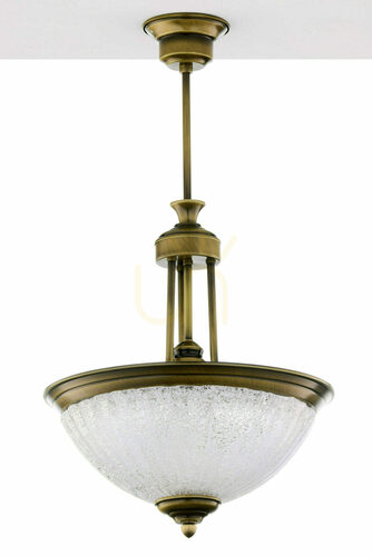 Kontrollera Pendellampa Jupiter CARMEN 2134 – antikmässing, 1 × E27