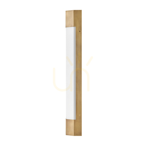Stor LED-vägglampa Facet 61 cm - Klassisk mässing Quintiesse small 1