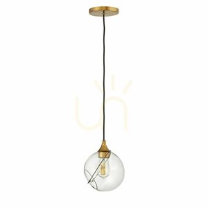 Liten Skye pendellampa 20 cm - klassisk mässing Quintiesse small 0