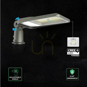 V-TAC CREE CHIP LED-gatubelysning med dimningsfunktion, 50 W, VT-55ST, 6500 K, 4700 lm, 6 års garanti small 5
