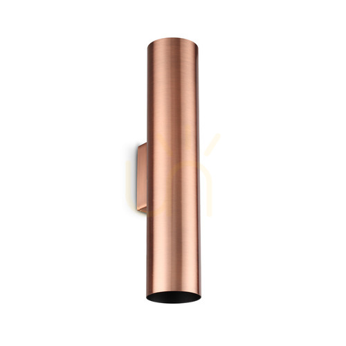 Kontrollera Vägglampa Ideallux LOOK koppar 2xGU10 370163