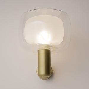 Guldfärgad vägglampa i glas Vision E14 MOD411WL-01G Maytoni small 3