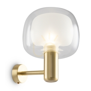 Guldfärgad vägglampa i glas Vision E14 MOD411WL-01G Maytoni small 7