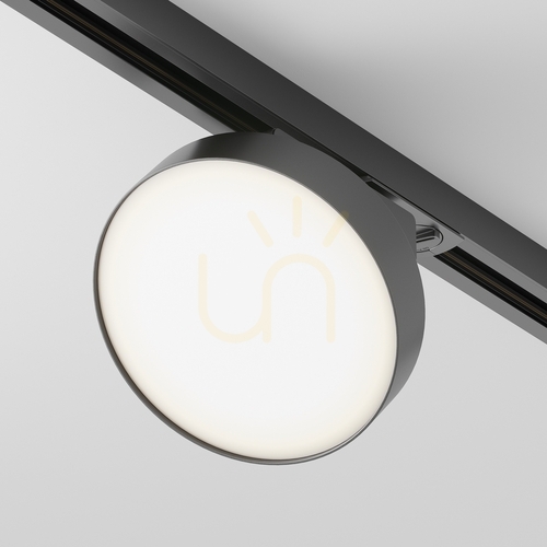 Kontrollera Maytoni ZON TR043-1-12W3K-B svart LED-skenstrålkastare 12 W 3000 K
