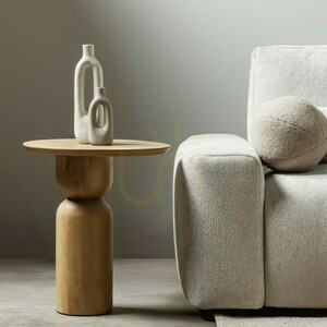 PINOT 55 cm sidobord, ovalt, mangoträ, med rundade former från Nova Nook small 1
