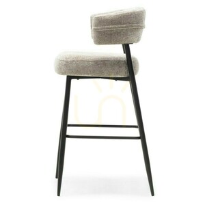 Set med 2 OSARIO-barstolar i beige med svarta ben; minsta beställningsantal: 2 stycken – Nova Nook 5 Set med 2 OSARIO-barstolar i beige med svarta ben; minsta beställningsantal: 2 stycken – Nova Nook small 5
