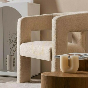 LAUREN fåtölj, bouclétyg, beige Nova Nook 2 LAUREN fåtölj, bouclétyg, beige Nova Nook small 2