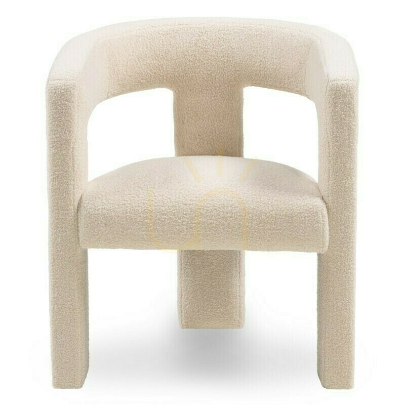 Kontrollera LAUREN fåtölj, bouclétyg, beige Nova Nook LAUREN fåtölj, bouclétyg, beige Nova Nook