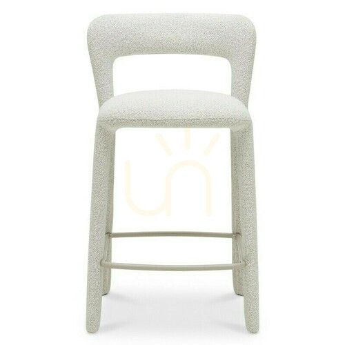 Kontrollera Set med 2 IROKIII-polstrade pallar, i beige och krämfärg; minsta beställningsantal – 2 stycken, Nova Nook
