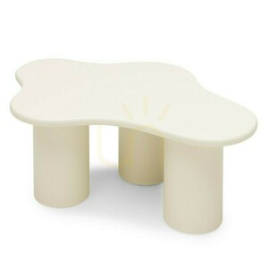 CHIC 100 cm soffbord, rundade former, mjölkvit Nova Nook 2 CHIC 100 cm soffbord, rundade former, mjölkvit Nova Nook small 2