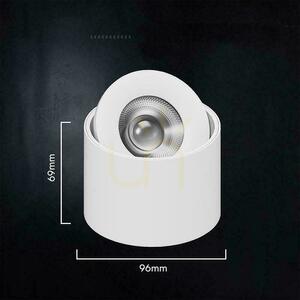 V-TAC LED CREE, vinklingsbar, ytmonterad downlight, 18 W, CRI 90+, CCT, IP44, vit, VT-110018CCT, 1 350 lm, 6 års garanti small 2