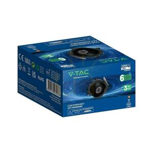V-TAC LED CREE infälld, vinklingsbar downlight, 18 W, CRI 90+, CCT, IP44, vit, VT-110017CCT, 1 350 lm, 6 års garanti 2 V-TAC LED CREE infälld, vinklingsbar downlight, 18 W, CRI 90+, CCT, IP44, vit, VT-110017CCT, 1 350 lm, 6 års garanti small 2