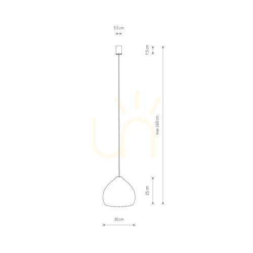 Kontrollera BOHO S 11150 taklampa av Nowodvorski