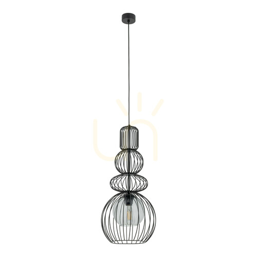 Kontrollera Kago svart taklampa 1 Xe27