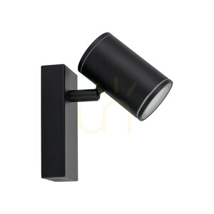 Nexo Black GU10 vägglampa IP44 small 3