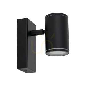 Nexo Black GU10 vägglampa IP44 small 5